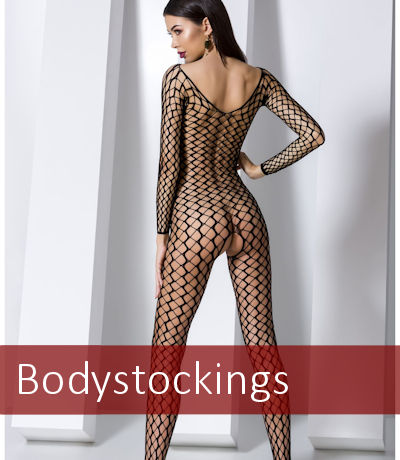 Sexede bodystocking - også bundløs